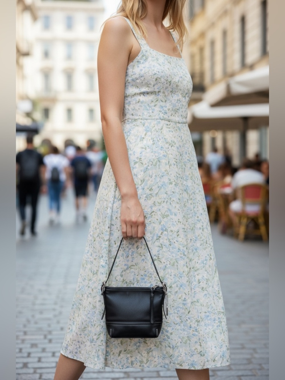 Coach Mini Black Leather Shoulder Bag Y2K 90s Underarm Purse Style 1507 - Picture 6 of 13